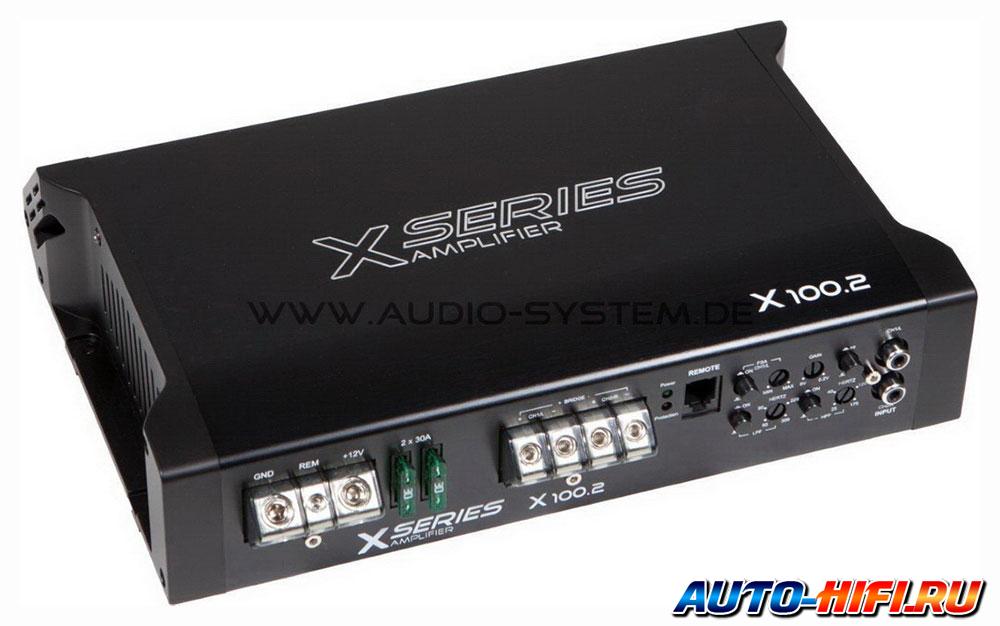 2-канальный усилитель Audio System X 100.2 2-канальный усилитель Audio System X 100.2
